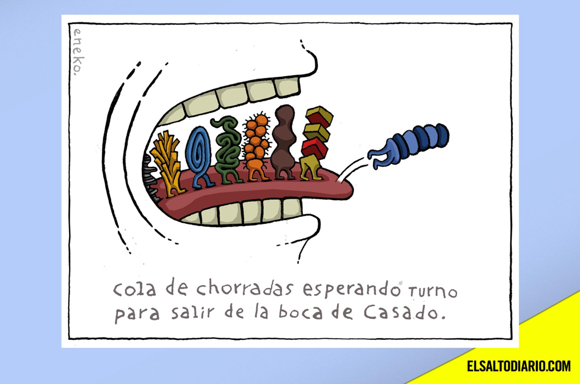 Cola de chorradas de Casado